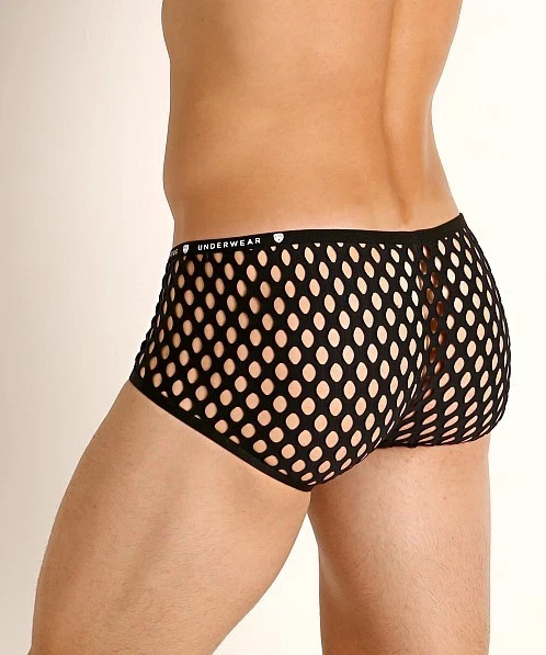 NWT Gregg Homme Lava Mesh Trunk - Black (Size Medium) - Image 4 of 4