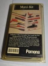 Pomona Electronics MAXI-KIT 5677A - Test Probes, Leads and Clips- NEW (YGF12)
