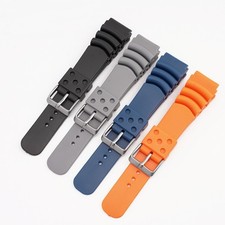Silicone Rubber Waterproof Watch Strap Band 20/22/24mm for Casio