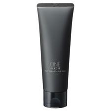 ONE BY KOSE Facial Cleanser Pore Clear Scrub Wash 130g Blackheads Hyaluronic Aci