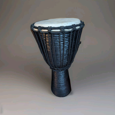 Meinl Percussion Djembe Hand Drum Circle Instrument, Carved Mahogany...