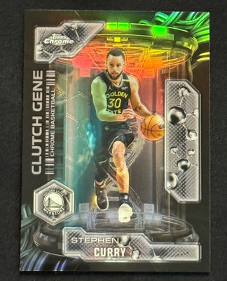 2025-26 Topps Chrome NBA Clutch Gene Insert - Pick a Card & Complete Your Set
