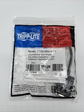 NEW TRIPP LITE DisplayPort to VGA Adapter Model P134-06N-VGA Cable