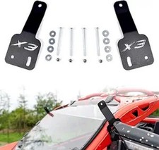 Adjustable 50 inch LED Light Bar Brackets for Maverick X3, Metal Rotatable 50" L