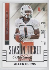 2015 Panini Contenders Draft Picks Allen Hurns #5 fm0