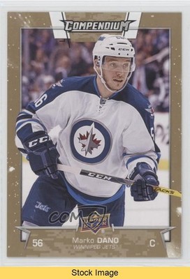 2017-18 Upper Deck Compendium Gold Marko Dano #572 READ 8t4