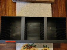 VTG Laserline CD Storage Rack 36 Disc Holder Desktop Wall Mount USA Black