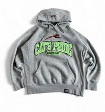 Vintage Arctic Cat Pride *RARE RED LOGO* Hoodie Men's L Sweatshirt J. America