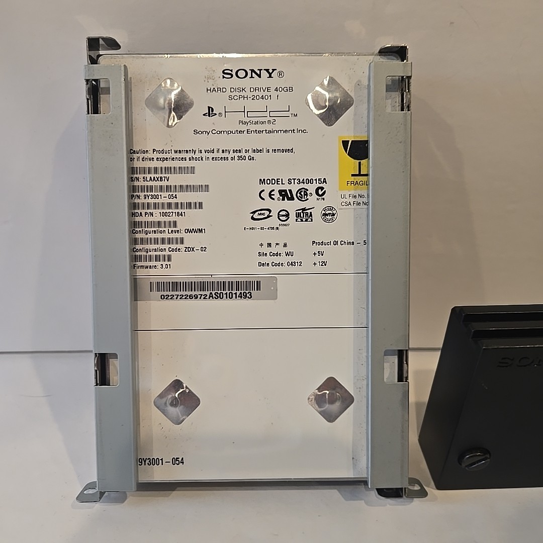 プレイステーション2 Sony PlayStation 2 PS2 Hard Drive 40GB SCPH-20481 With Network