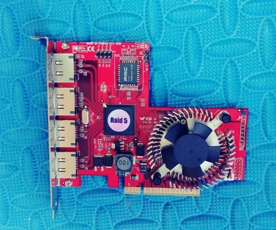 Raid5 eSATA II  External 4Ports PCI-e 8 lane Host Adapter FREE shipping - Image 2 of 2