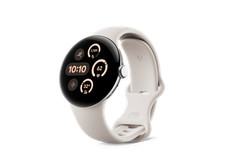 Google Pixel Watch 3 GGE4J GPS 45MM Silver Porcelain Very Good