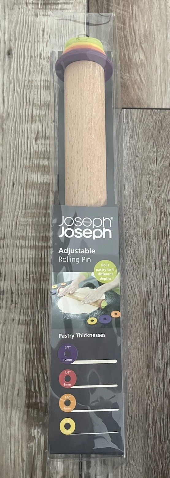 Joseph Joseph JOS-20085 adjustable rolling pin multicolor