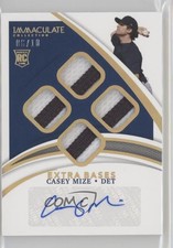 2021 Panini Immaculate Extra Bases Gold 6/10 Casey Mize #EB-CM Auto uk2