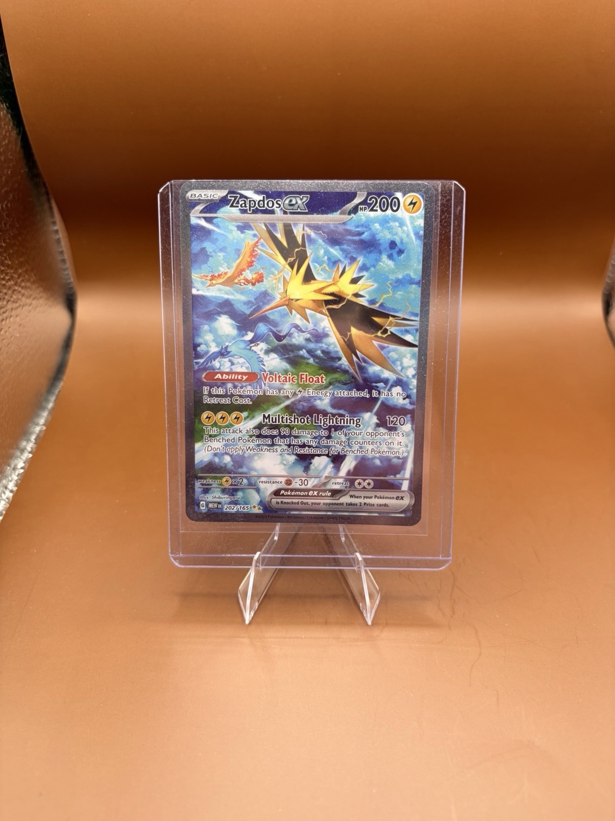 Zapdos ex 202/165 Sv: Scarlet & Violet 151 Holo