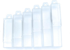 Storage Container 6 Piece Extendable Plastic Box Used as Storage Case for Counte