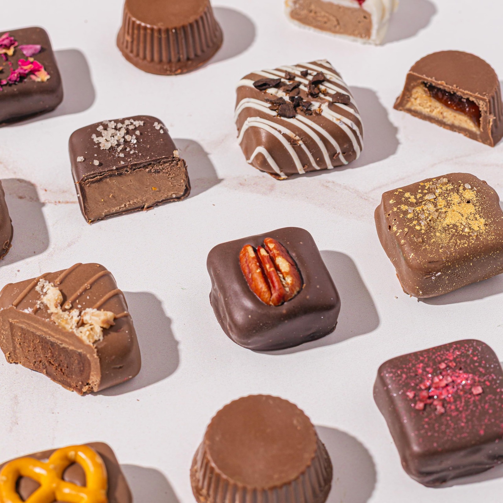 Chocolate Gift Basket, Candy Food Gifts, Gourmet Snack Box, Holiday Present I...