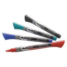 QUARTET 5001-10MA Dry Erase Marker Set,Assorted,Capped,PK4 49EU79