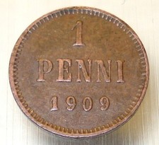 1909 Russian Empire 1 Penni