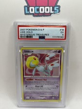 2007 Pokemon TCG Uxie LV. 50 Holo  D&P Mysterious Treasures 18 PSA 5 on eBay