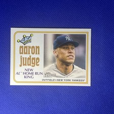 2023 Topps Heritage - Aaron Judge Tribute Aaron Judge #1