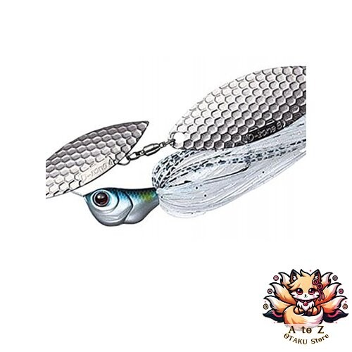 NEW Evergreen Spinnerbait D-Zone Double Willow Leaf 3/8oz Hasu #03 - Image 1