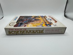 Nintendo NES The Magic of Scheherazade NICE WORKS w/ box, styrofoam instructions