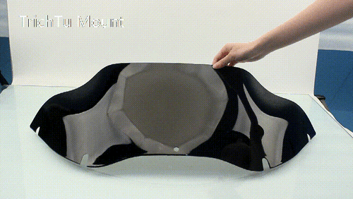 Parabrisas negro 9,5" ABS ondulado para Harley Road Glide personalizado CVO FLTR - Imagen 18 de 18