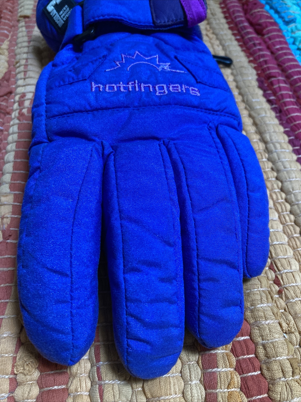 HOT FINGERS PURPLE SKI SNOW WINTER GLOVES SIZE LADIES MEDIUM eBay