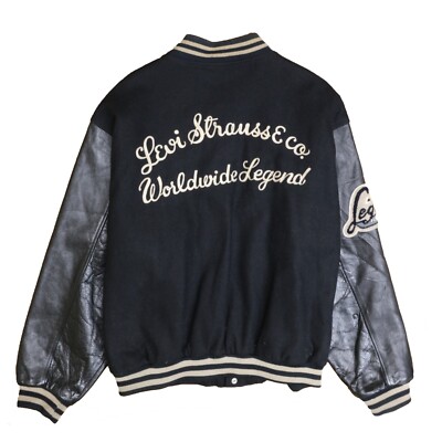 Levi Strauss レザージャケット Levi's リーバイス レザー ボンバージャケット ブラック メンズ