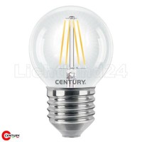 E27 Led Filament Tropfen - Incanto - G45 - 6W (= 60W) 4000K GlüHbirne Lampe