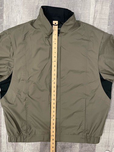 DRYJOYS by FJ Footjoy Full Zip Windbreaker Jacket Men’s XL Golf Pockets - Picture 9 of 10