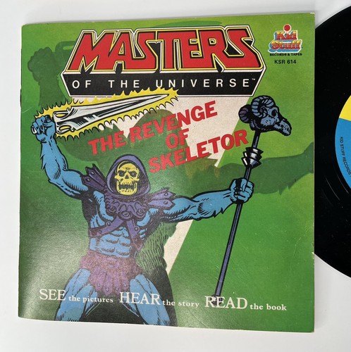 Masters Of The Universe See Hear Read Book And Record Kid Stuff Mattel - Picture 5 of 12