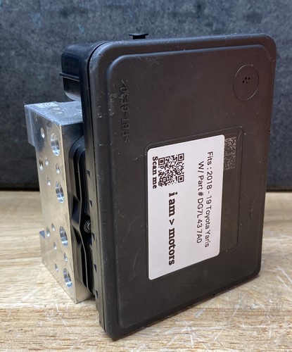 REFURBISHED ABS Brake Pump Module 2018 2019 Toyota Yaris | DG7L 43 7A0
