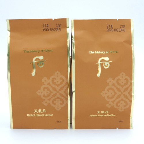 The History of Whoo Cheongidan Radiant Essence Cushion #21 Special Set K-Beauty - Picture 18 of 20