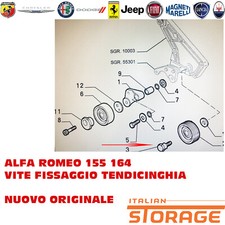 Poulies diverses Alfa Romeo 164