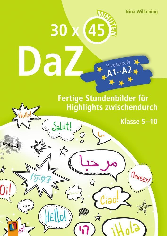 Thumbnail - 30 X 45 Minuten - Daz - A1-a2 | Nina Wilkening | Taschenbuch | 30 X 45