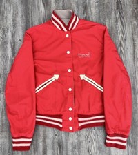 VTG 80's Butwin Letterman Varsity Jacket USA Moon Area High School Marching Band
