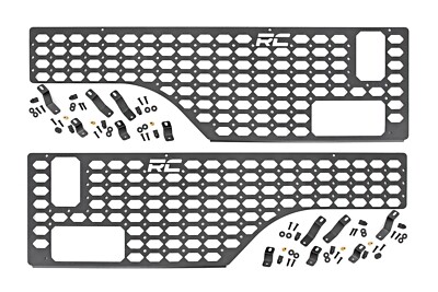 Rough Country Molle Panel Bed Mounting System For Jeep Gladiator JT 20-21 Pair