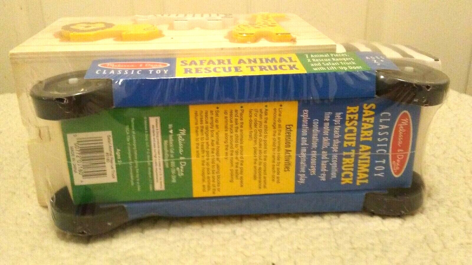 melissa and doug animal rescue truck