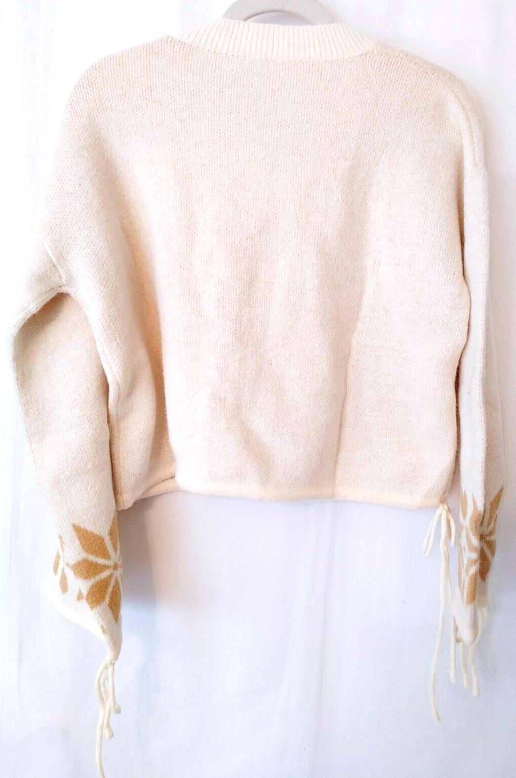 Shein Plus Bear Pattern Drawstring Detail Sweater… - image 2