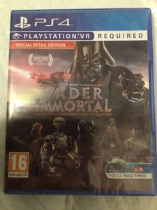 A STAR WARS VR SERIES VADER IMMORTAL SPECIAL RETAIL EDITION PS4 PLAYSTATION 4 812303016059