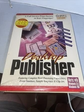 Desk top Publisher, Swift Platinum, PC, 3ea 3.5 inch discs, Windows 3.1 or 95