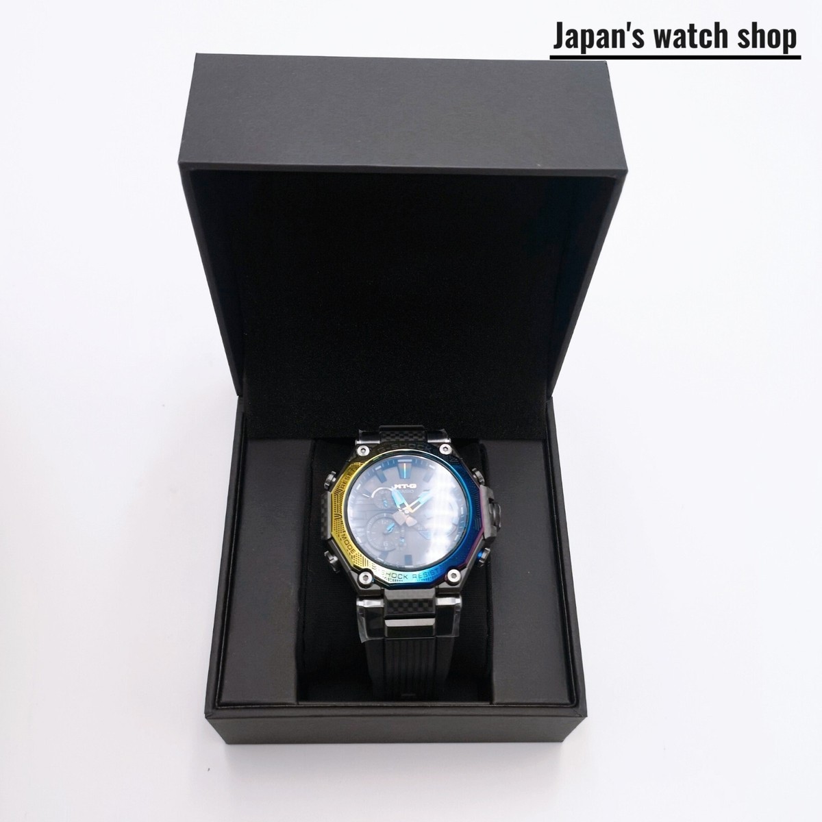 CASIO G-SHOCK MTG-B2000YR-1AJR Black Rainbow Atomic Solar Mens