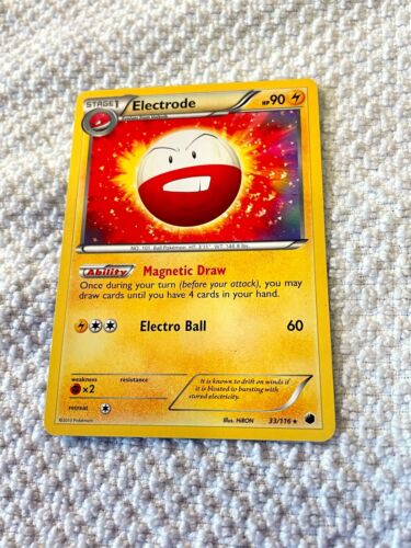 Pokémon TCG Electrode Plasma Freeze 33/116 NM - Picture 1 of 2