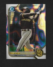 2022 Bowman Zayed Salinas BCP-122 Chrome Lava Refractor 76/399 San Diego Padres