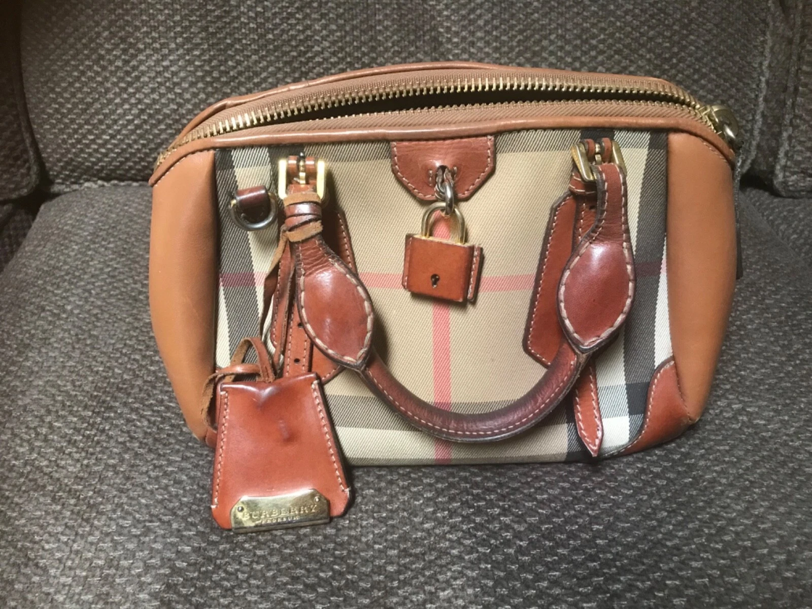 Burberry — Burberry Prorsum Collection Classic House Check Blaze Purse Handbag