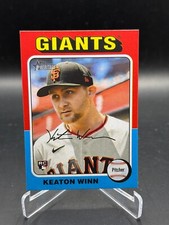 2024 Topps Heritage High Number #695 KEATON WINN RC ROOKIE GIANTS