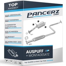 Auspuffanlage für Nissan Micra II (K11) 1.3 1992-1998