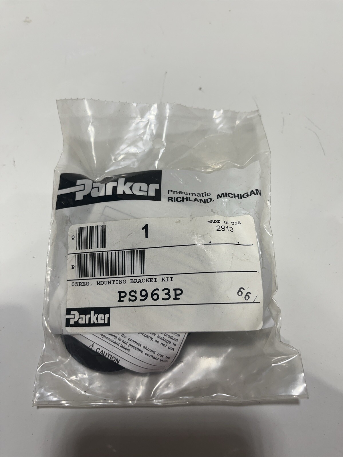 PARKER PS963P MOUNTING BRACKET KIT, NEW