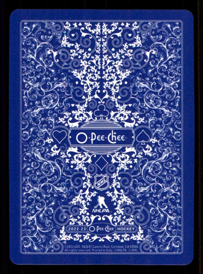 2022-23 O-Pee-Chee Playing Cards #4CLUBS Ryan O'Reilly - Image 2 of 2